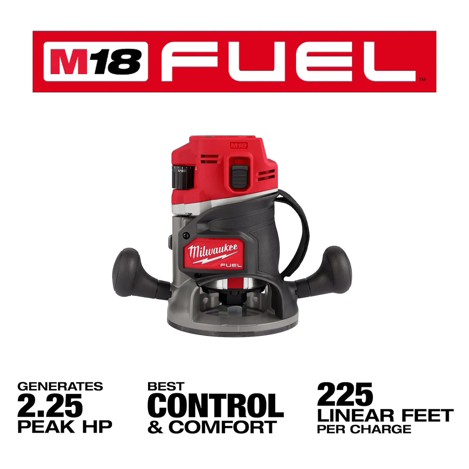 M18 FUEL™ 1/2" Router