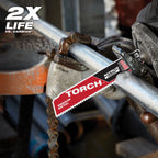 9" 10 TPI TORCH™ with NITRUS™ Carbide Teeth SAWZALL® Blade for Conduit and Strut (1 PK)