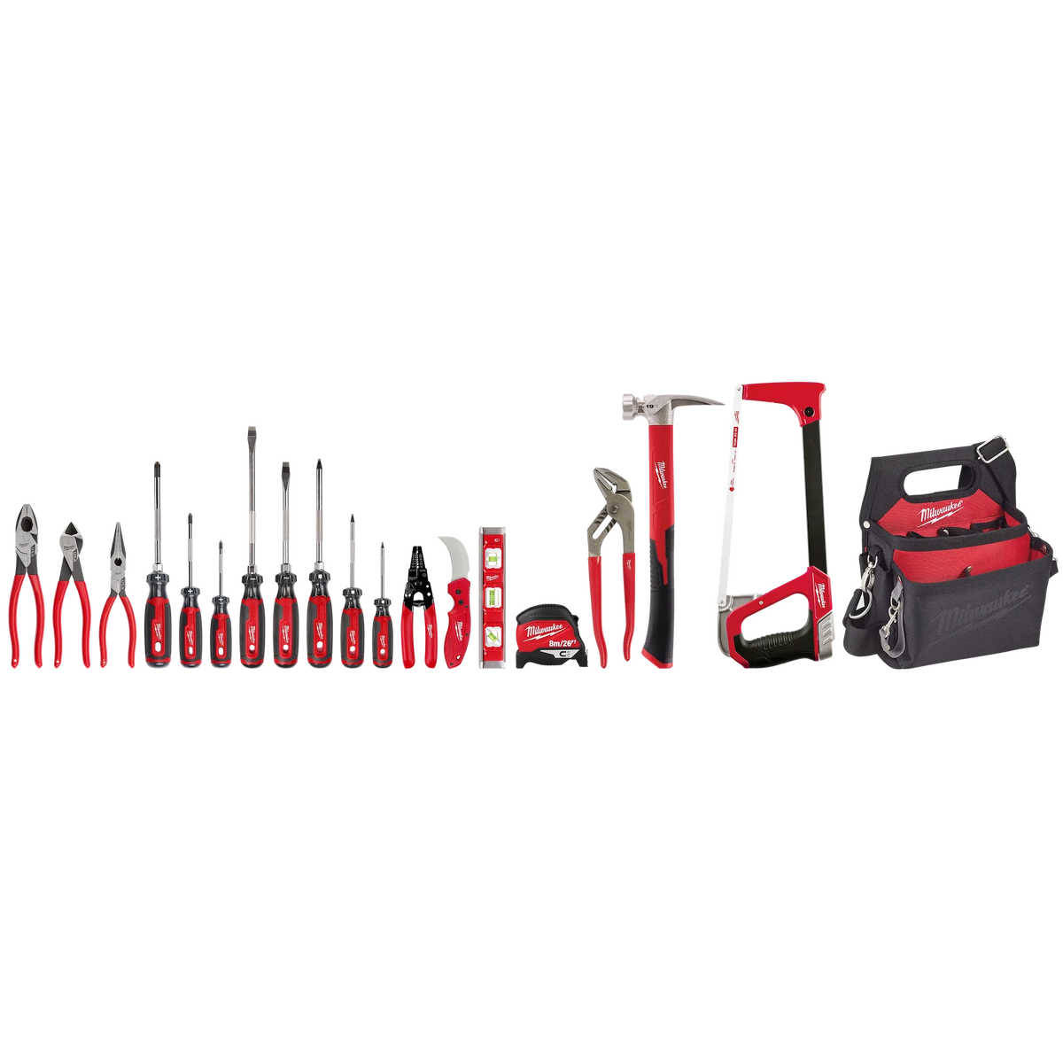 19 PC. Electrician's Hand Tool Set