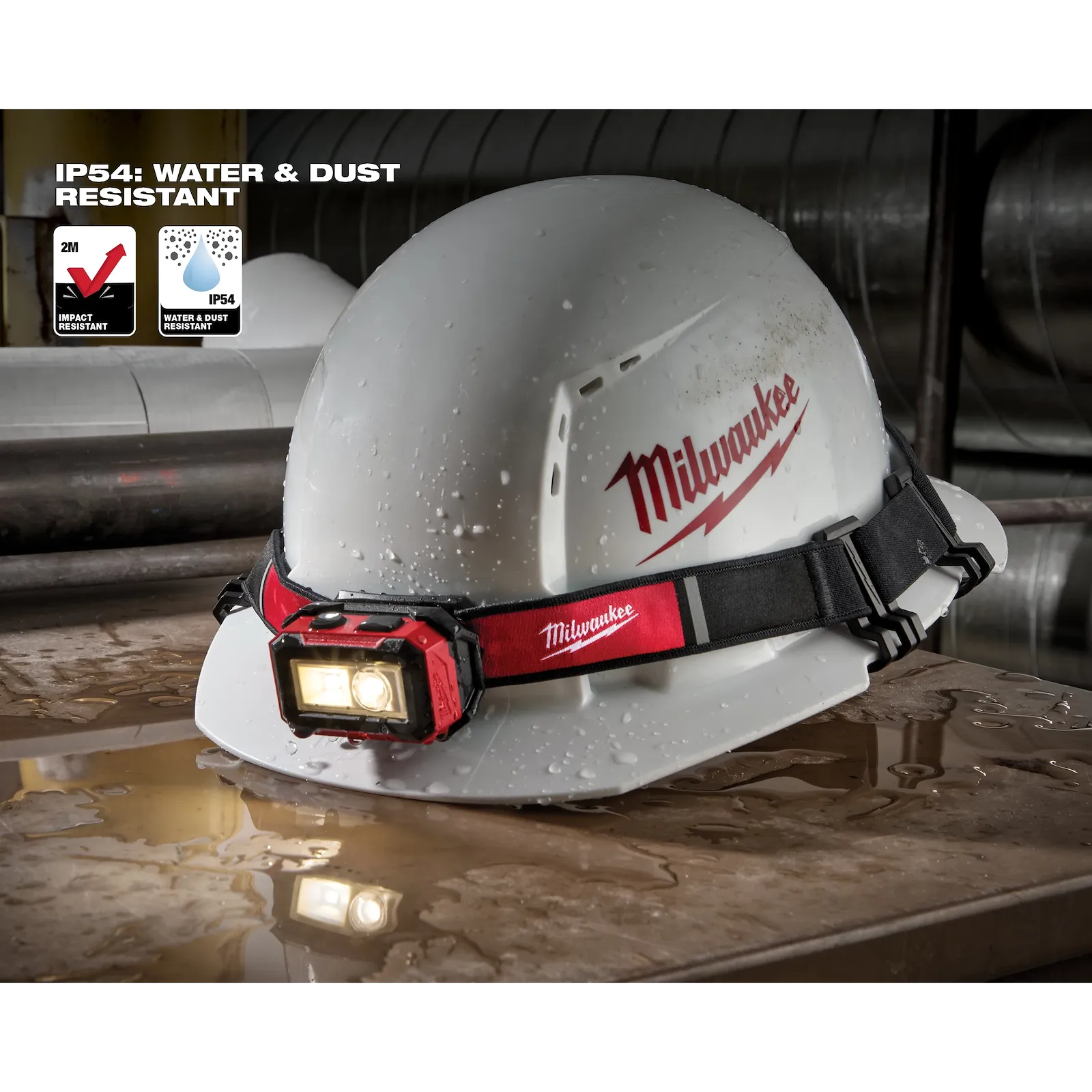 Milwaukee® Rechargeable Magnetic Headlamp And Task Light