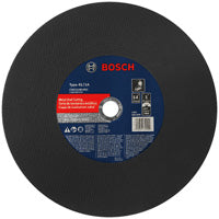 Bosch CWCS1M14SC 14 In. 3/32 In. 1 In. Arbor Type 1A (ISO 41) 36 Grit Metal Stud/Stainless Cutting Bonded Abrasive Wheel