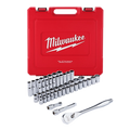 47pc 1/2" Drive Metric & SAE Ratchet and Socket Set with FOUR FLAT™ Sides