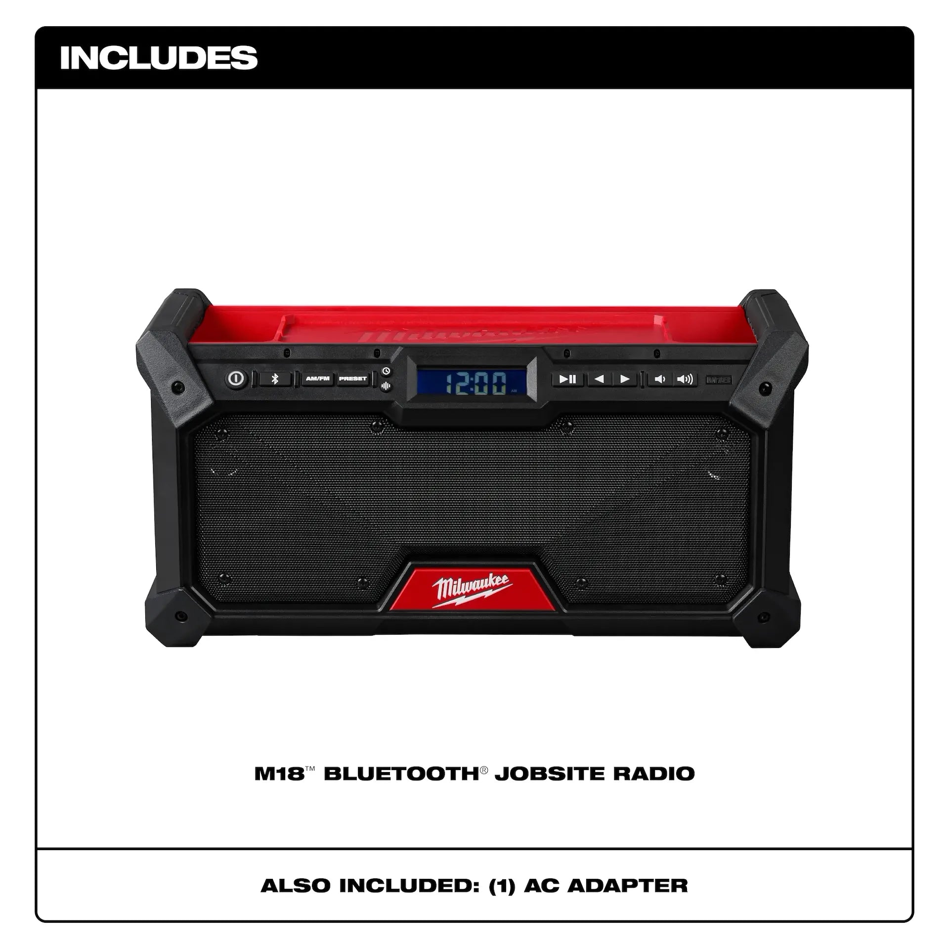 M18™ Bluetooth® Jobsite Radio