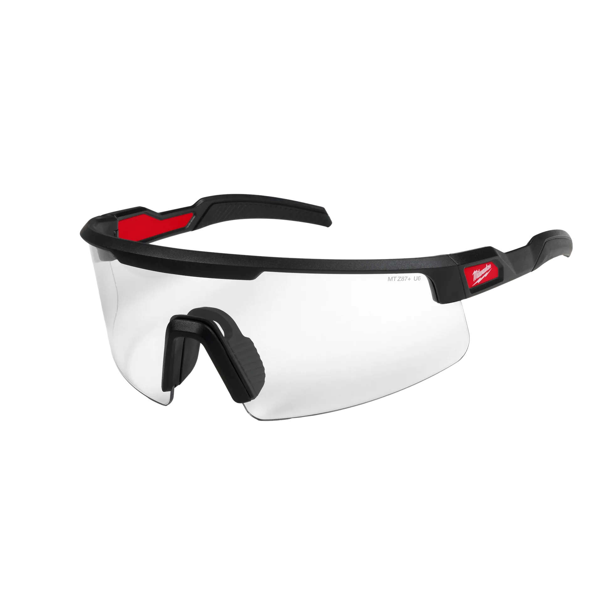 Wrap Around Safety Glasses - Mirrored Anti-Scratch Lenses