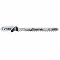 Bosch T211HF 5 pc. 3 In. 10 TPI Accurate for Wood with Nails T-Shank Jig Saw Blades