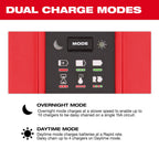 M18™ Six Bay Daisy Chain Rapid Charger w/ PACKOUT™ Compatibility