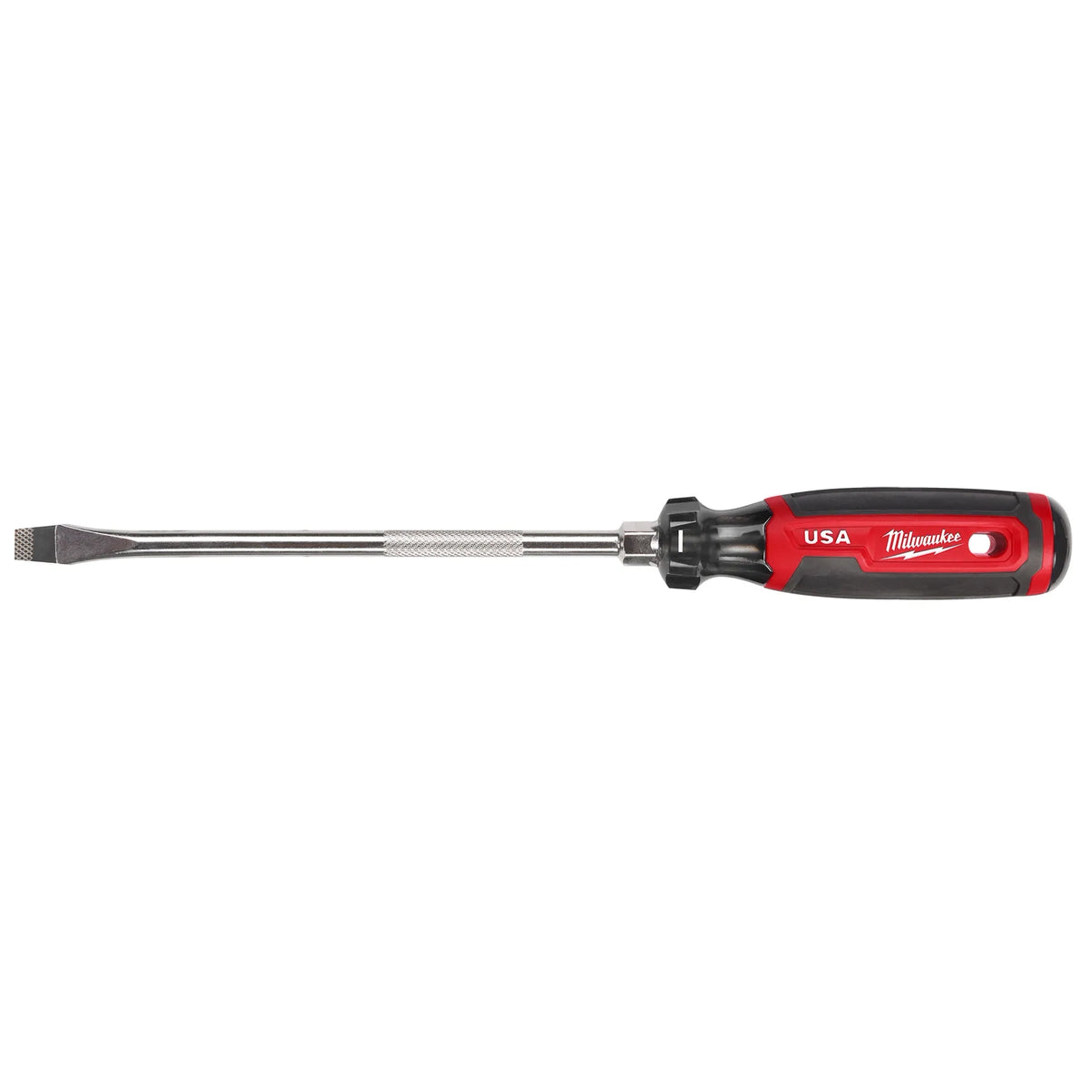 Milwaukee 3/8" Slotted 8" Cushion Grip Screwdriver (USA) | MT209