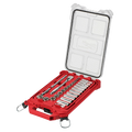 3/8” Drive 28pc Ratchet & Socket Set with PACKOUT™ Low-Profile Compact Organizer - SAE