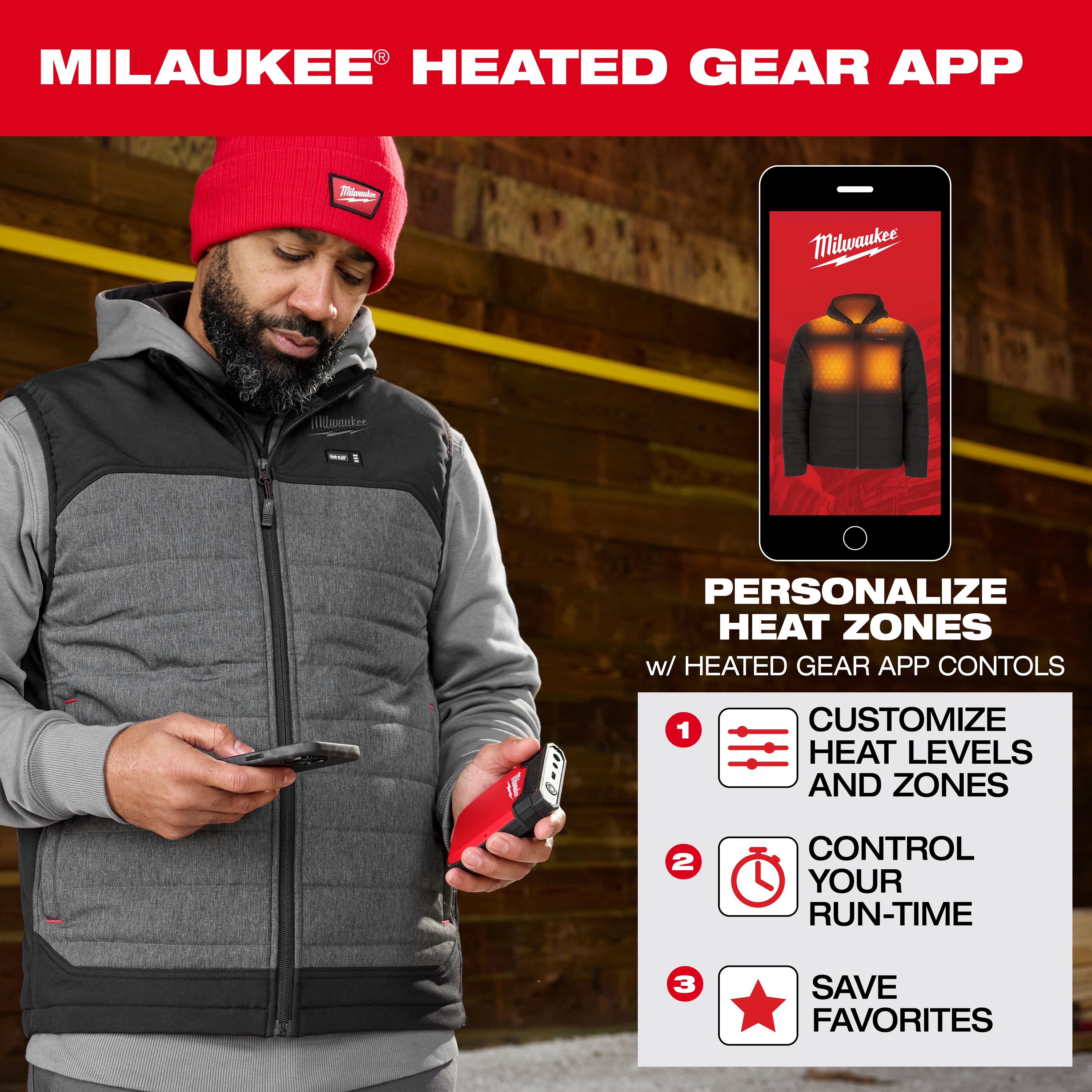 Heated Gear Power Source w/ App Control