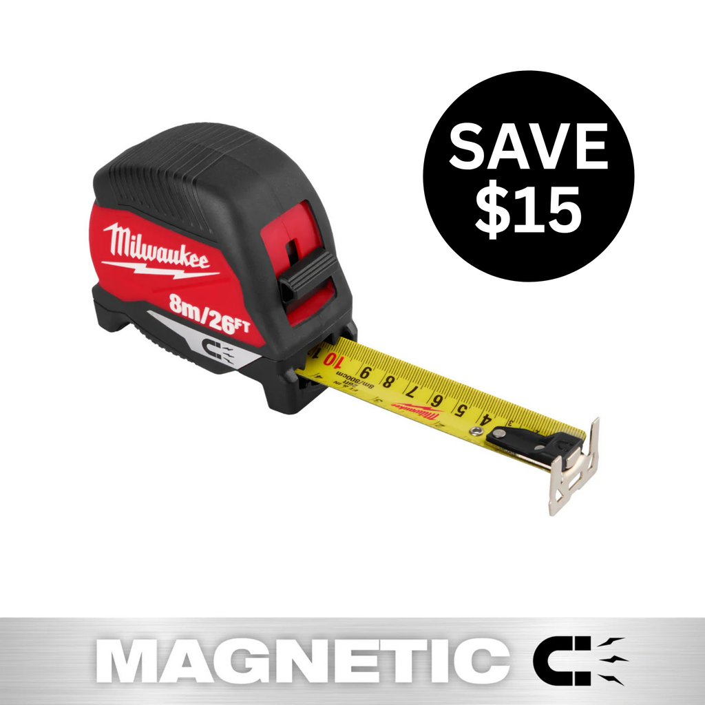 8m/26ft Magnetic Tape Measure
