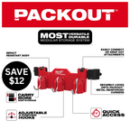 PACKOUT™ Tool Box 3-Hook Attachment