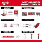 Milwaukee 15-Piece SAE Combination Wrench Trays | 48-22-9484T