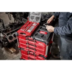 Milwaukee 47-Piece 1/2" Drive SAE & Metric Ratchet & Socket Set PACKOUT Trays | 48-22-9487T