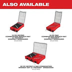 Milwaukee 47-Piece 1/2" Drive SAE & Metric Ratchet & Socket Set PACKOUT Trays | 48-22-9487T