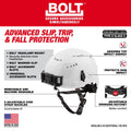 BOLT™ Safety Helmet with IMPACT ARMOR™ Liner
