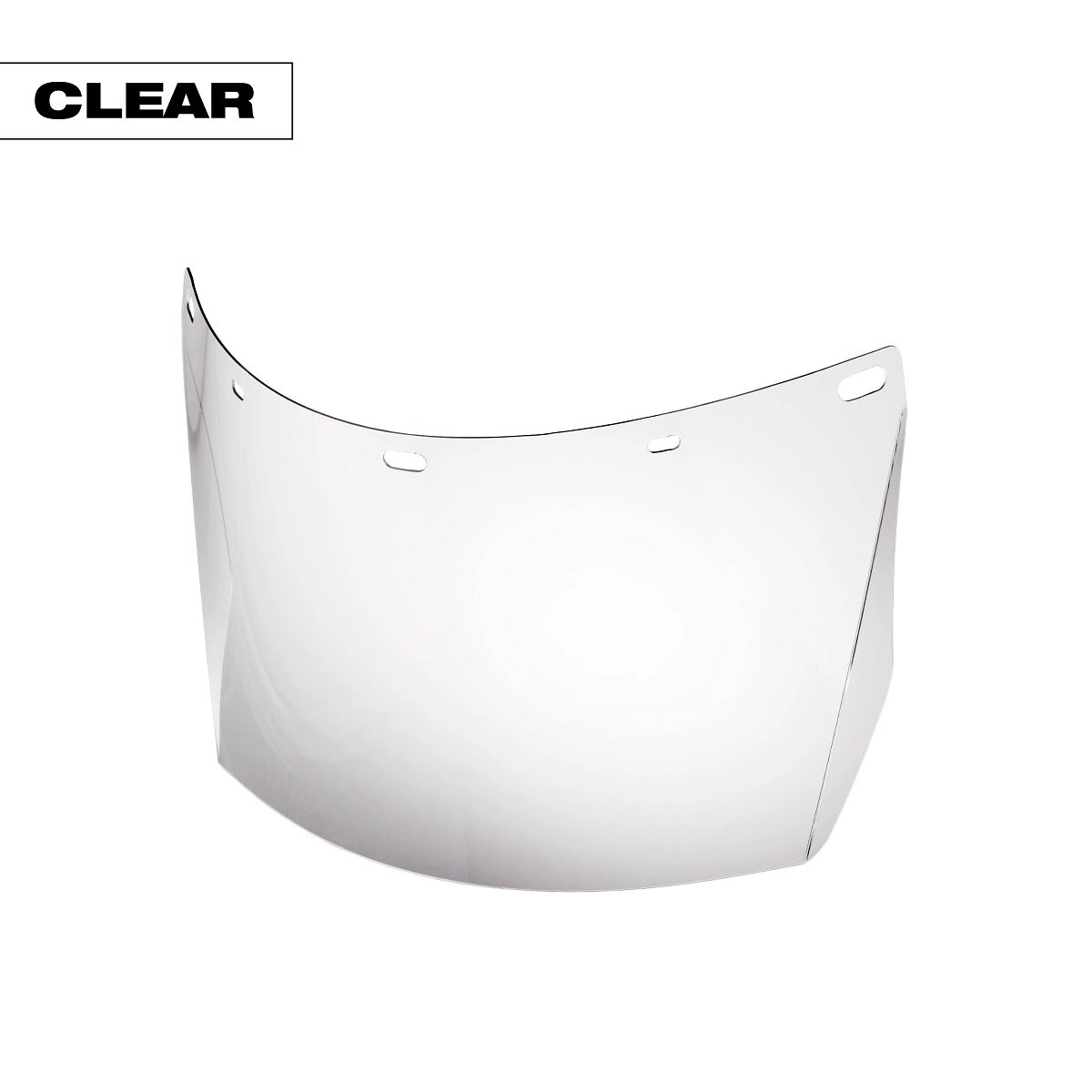 BOLT™ Uncoated Full Face Shield Replacement Lens (Task Full Face Shield Frame)