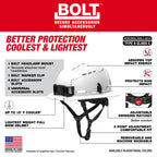 BOLT™ Full Brim Safety Helmet