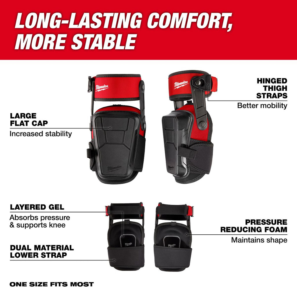 Stabilizer Knee Pad with Thigh Strap
