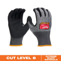 Cut Level 8 High-Dexterity Nitrile Dipped Gloves