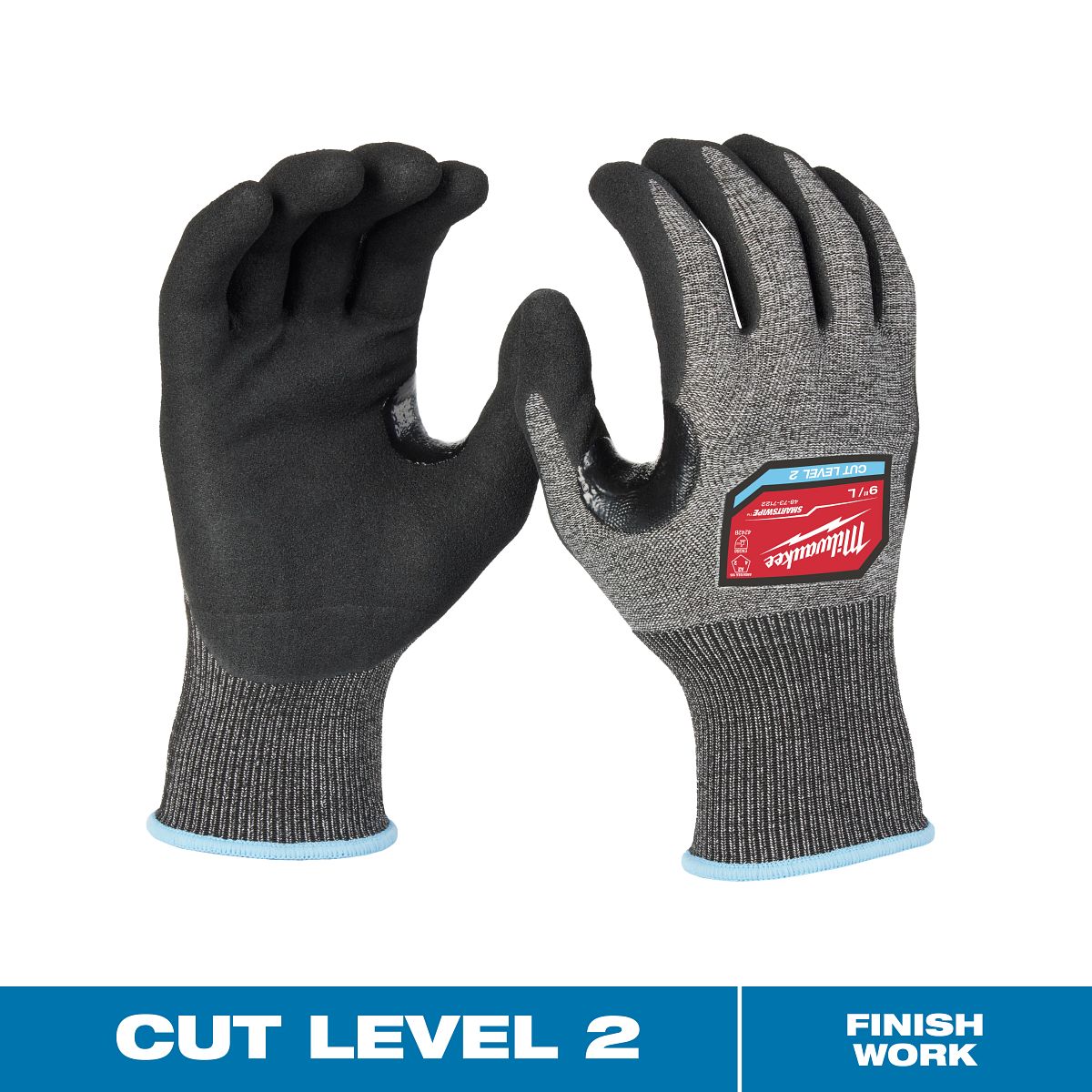 Cut Level 2 High-Dexterity Nitrile Dipped Gloves