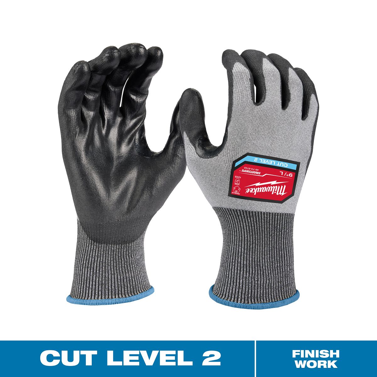 Cut Level 2 High Dexterity Polyurethane Dipped Gloves