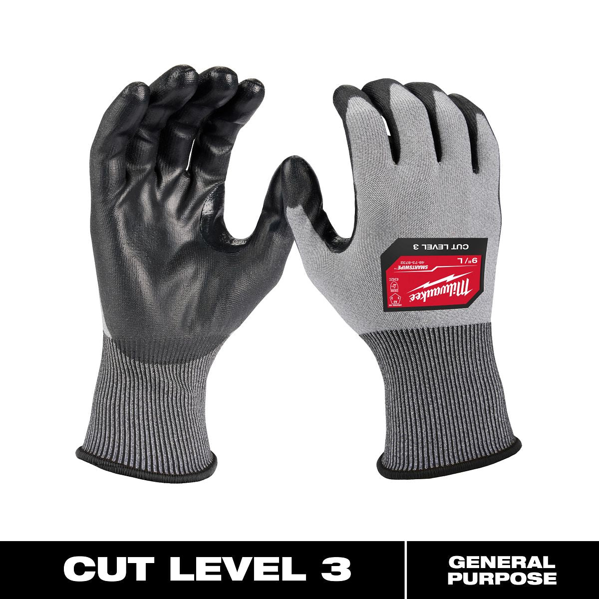 Cut Level 3 High Dexterity Polyurethane Dipped Gloves