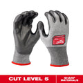 Cut Level 5 High Dexterity Polyurethane Dipped Gloves