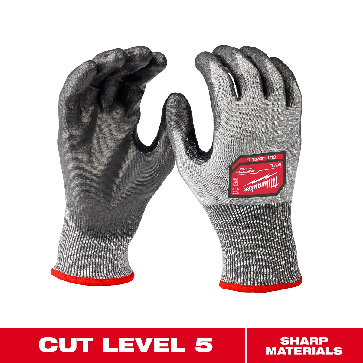 Cut Level 5 High Dexterity Polyurethane Dipped Gloves
