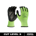 High Visibility Cut Level 3 Polyurethane Dipped