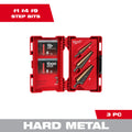 Cobalt Step Bit Kit (3PC)