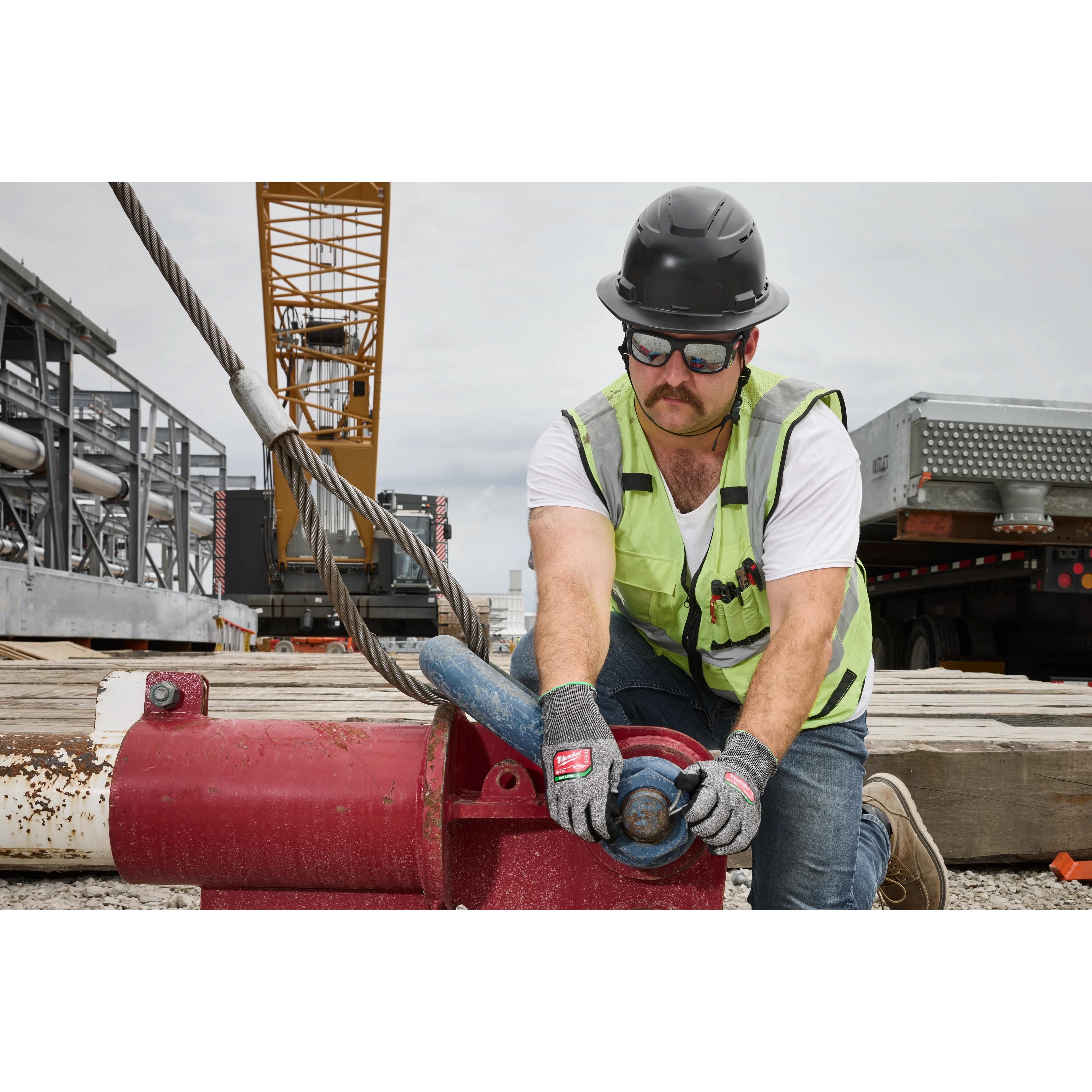 Full Frame Safety Glasses with Removable Side Shields