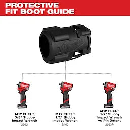 M12 FUEL™ Stubby Impact Wrench Protective Boot