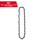 10" .325" LOW PROFILE™ Pitch, .043" Gauge Saw Chain - 49-16-2759 - primary image