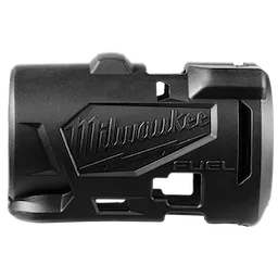 Milwaukee M12 FUEL 1/4" & 3/8" Subcompact Impact Wrench with  Friction Ring Protective Boot | 49-16-3049