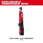 Milwaukee M12 FUEL ¼” Ratchet Protective Boot | 49-16-3052