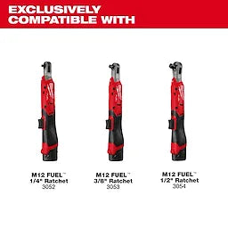 Milwaukee M12 FUEL Ratchet Modular Trigger Cap Kit | 49-16-3053MTC