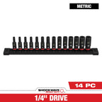 14PC SHOCKWAVE™ Impact Duty Metric Deep 6 Point Socket Set - 49-66-7003 - primary image