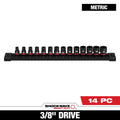14PC SHOCKWAVE™ Impact Duty 3/8" Drive Metric Standard 6 Point Socket Set - 49-66-7007 - primary image