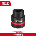 SHOCKWAVE™ Impact Duty 1" Drive 13/16" Standard 4 Point Square Socket - 49-66-7841 - primary image