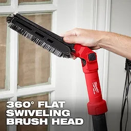 Milwaukee AIR-TIP Low-Profile Pivoting Brush Tool | 49-90-2027