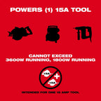 M18™ CARRY-ON™ 3600W/1800W Power Supply