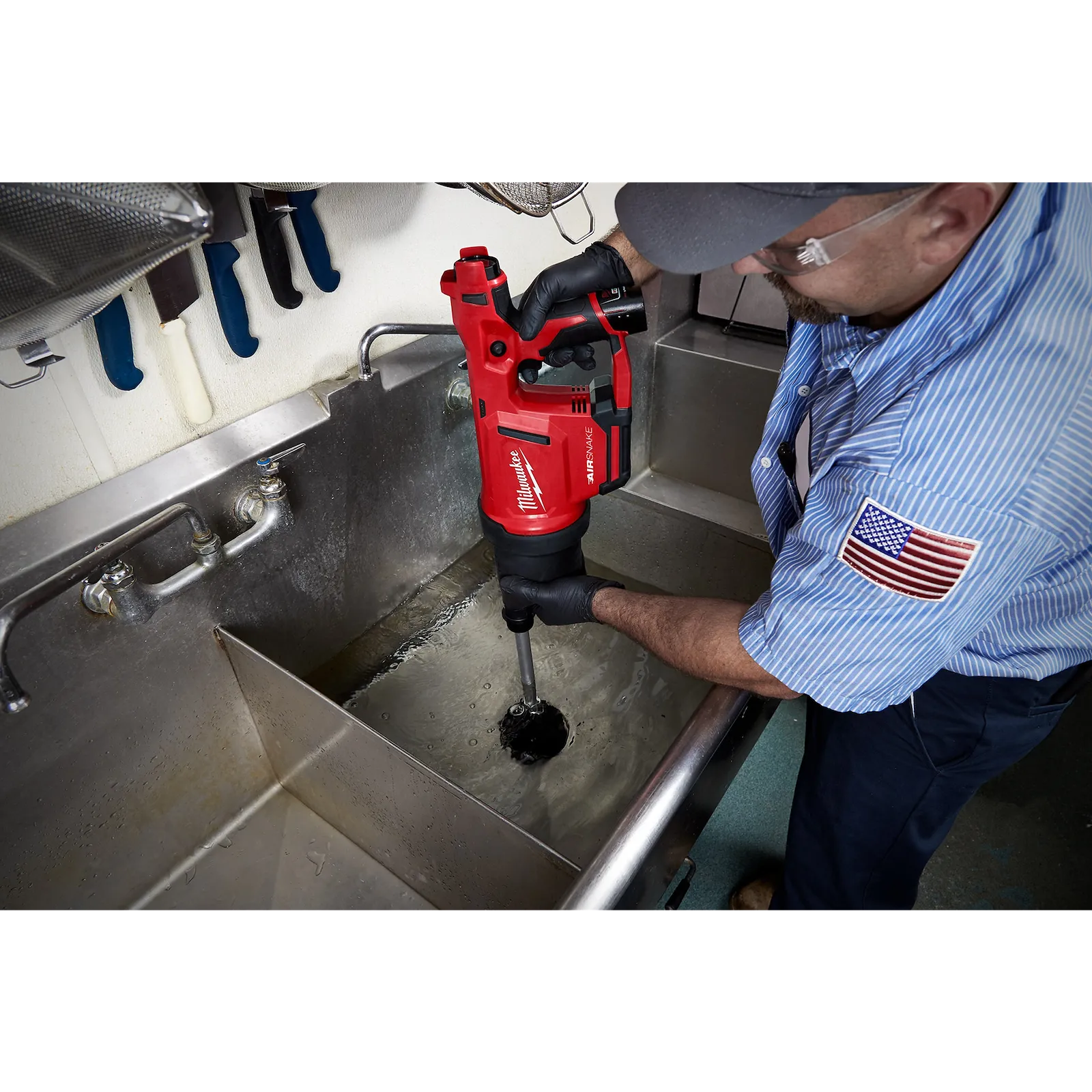 M12™ AIRSNAKE™ Drain Cleaning Air Gun Kit
