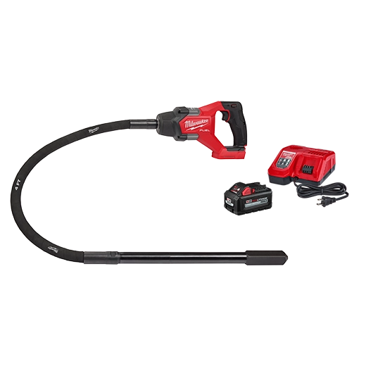 Milwaukee M18 FUEL 4' Concrete Pencil Vibrator Kit | 2910-21