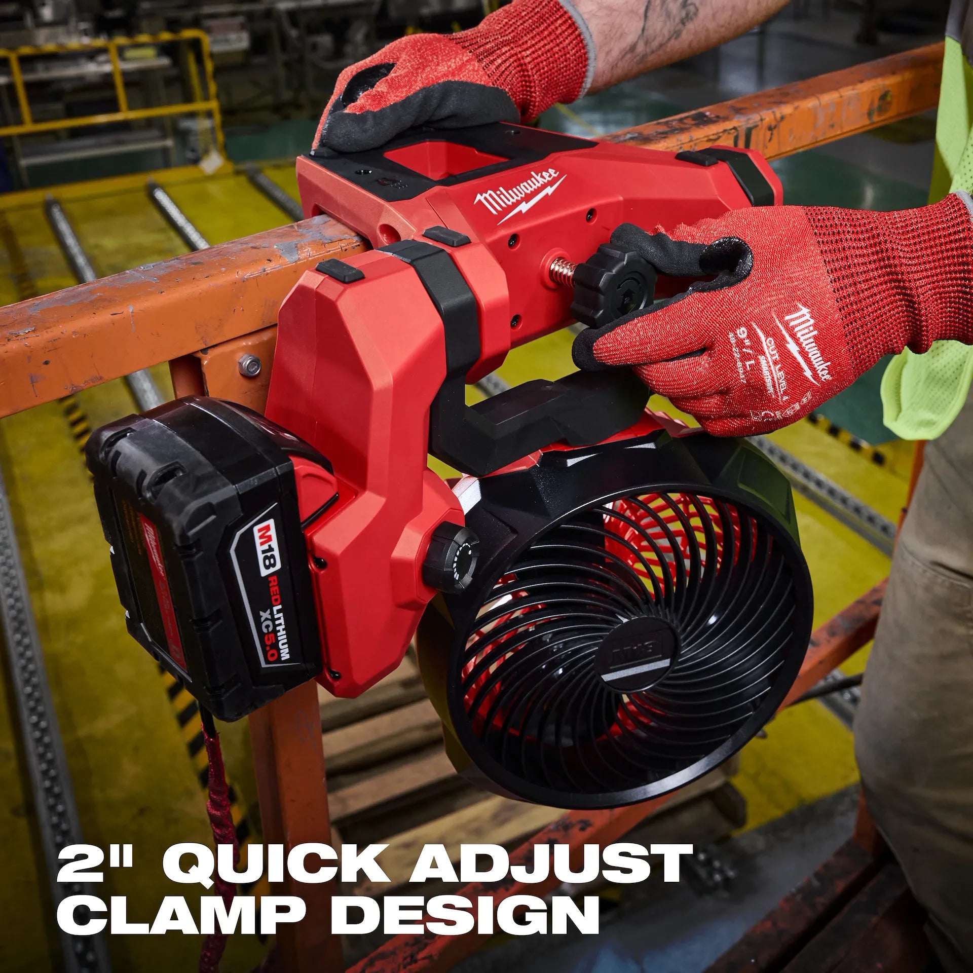 M18™ Brushless Scissor Lift Fan
