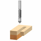 Bosch 85429M 1/2 In. x 1-3/16 In. Carbide Tipped 2-Flute Pilot Panel Bit