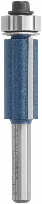 Bosch 85266MC 1/2 In. x 1 In. Carbide-Tipped Double-Flute Flush Trim Router Bit