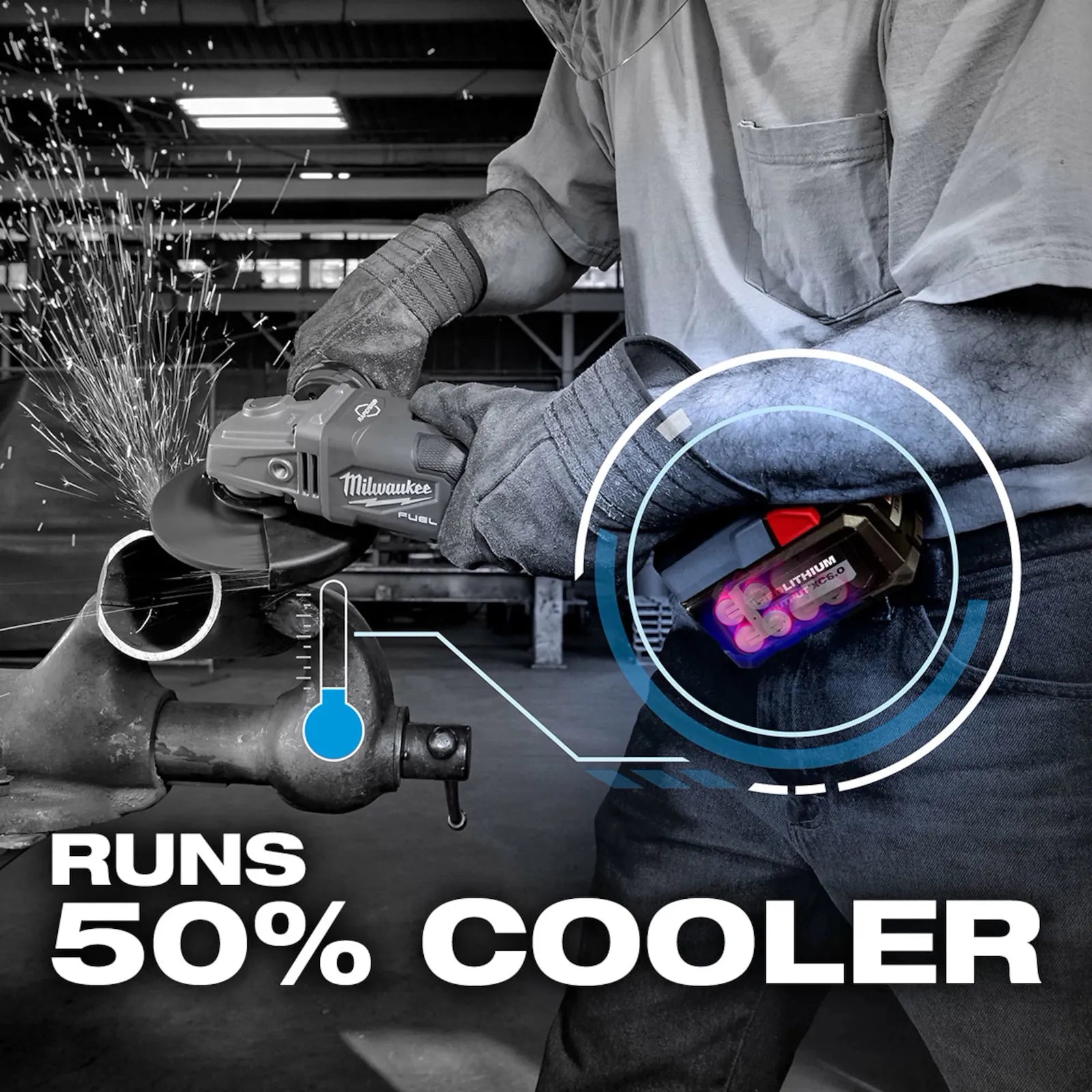 M18™ REDLITHIUM™ HIGH OUTPUT™ XC6.0 Battery Pack (2 Pk)