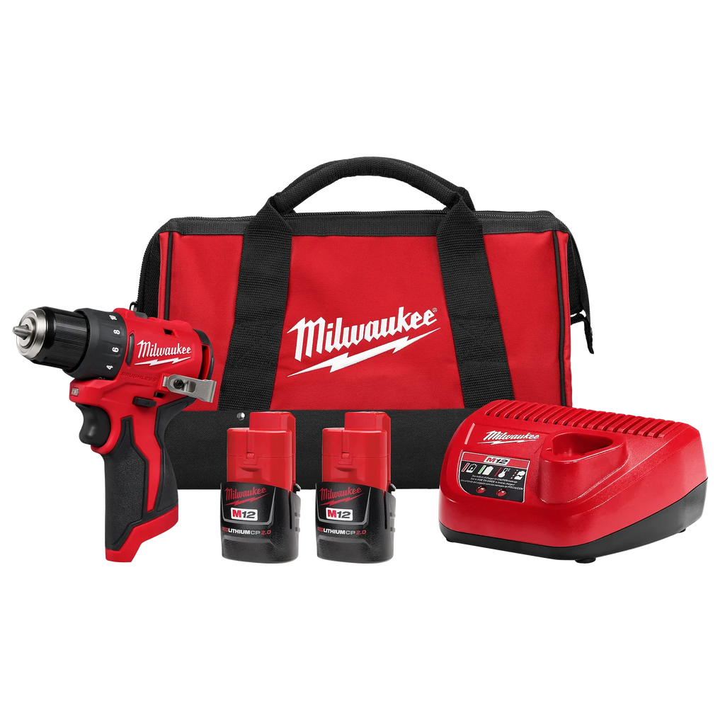 Milwaukee M12 Subcompact Brushless 3/8" Drill/Driver – Configuration Options