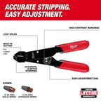 10-24 AWG Adjustable Compact Wire Stripper & Cutter