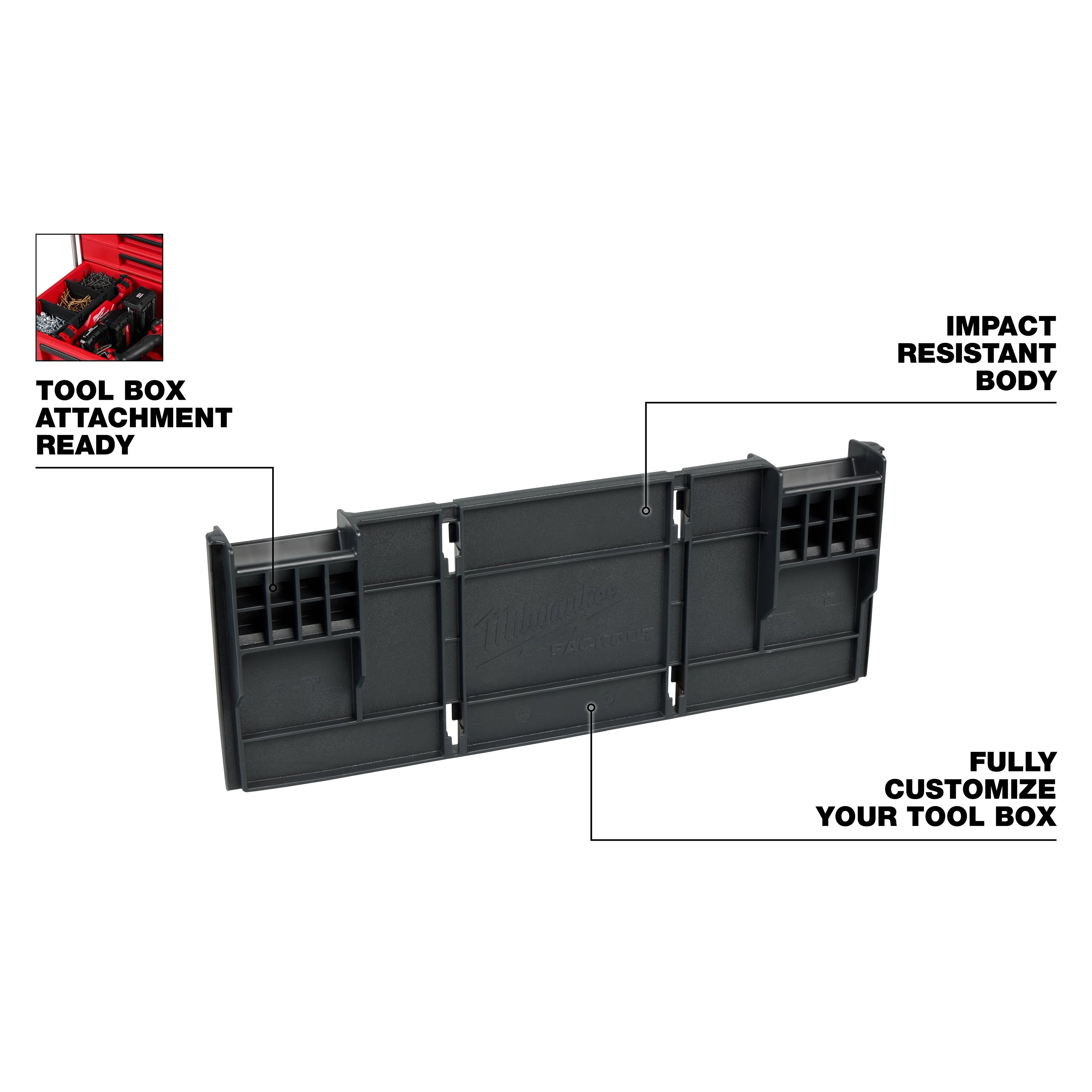 Divider for PACKOUT™ Drawer Tool Boxes